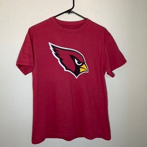 Arizona Cardinals Larry Fitzgerald # 11 NFL Red Jersey T-Shirt Men’s Size Medium